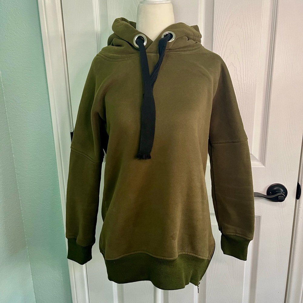 Dark green hoodie